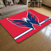 Washington Capitals Hockey League Carpet Living Room Bedroom Mats Kitchen Bathroom Rugs